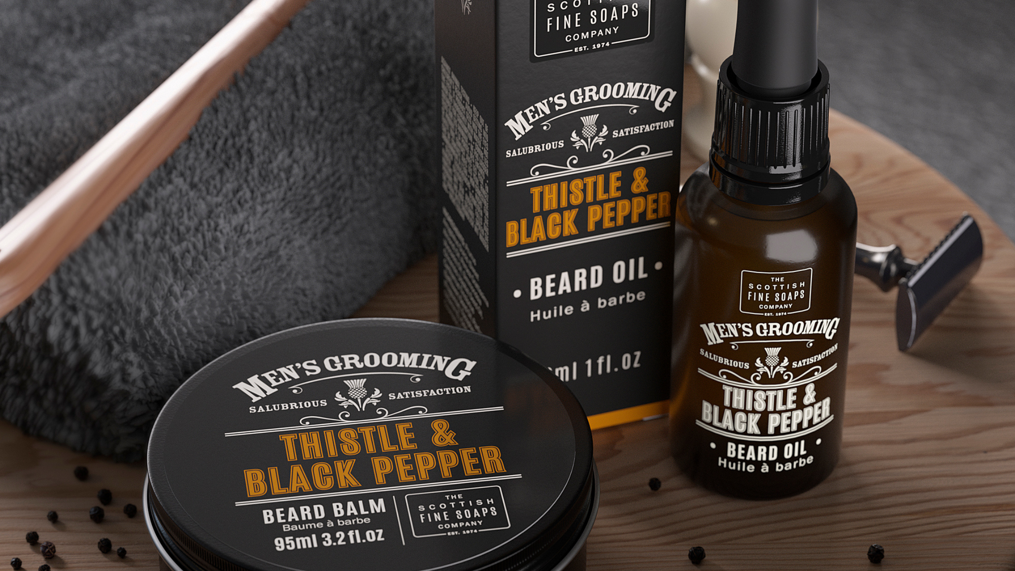 How to care for your beard during Movember with Scottish Fine Soaps