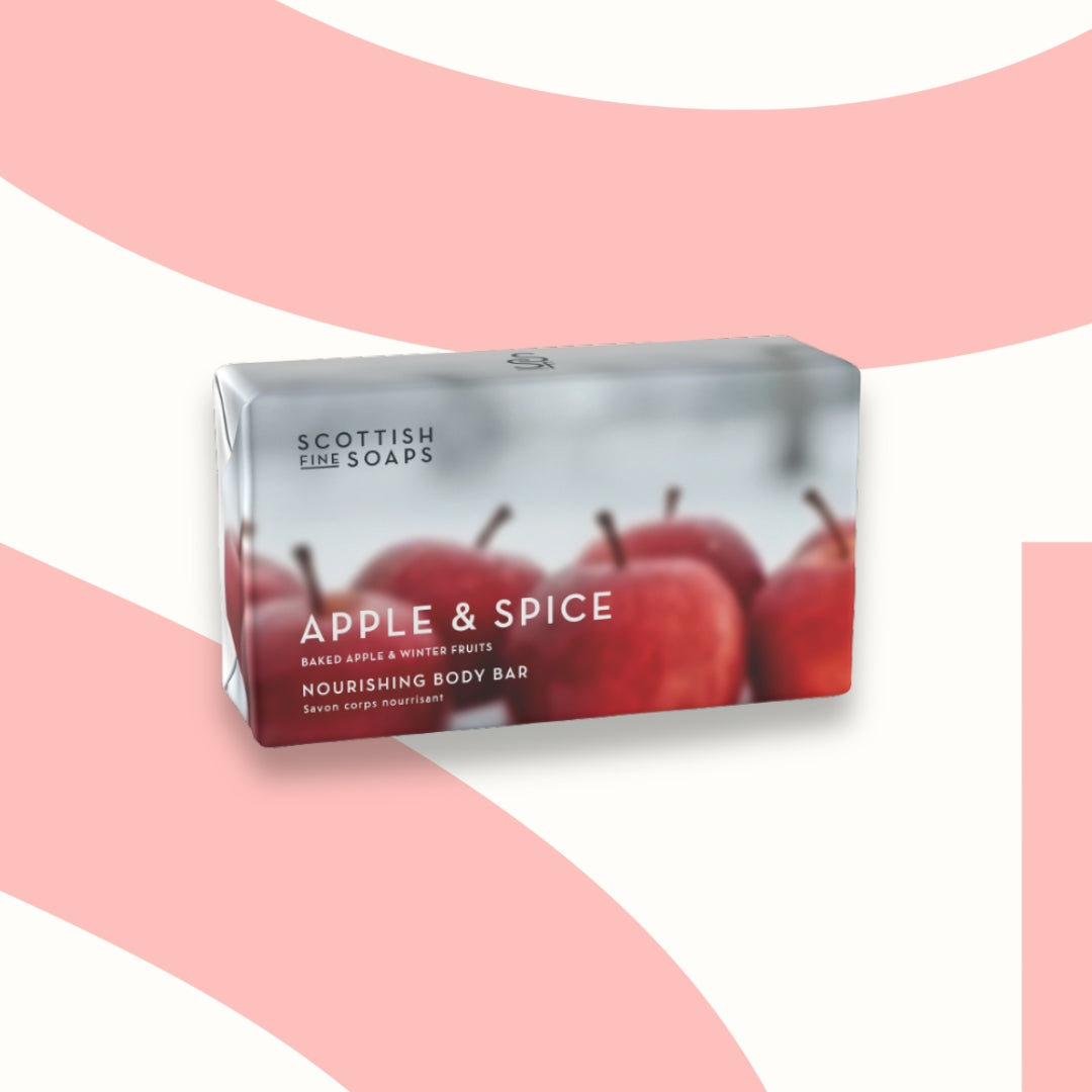 Apple & Spice 220g Soap Bar Wrapped