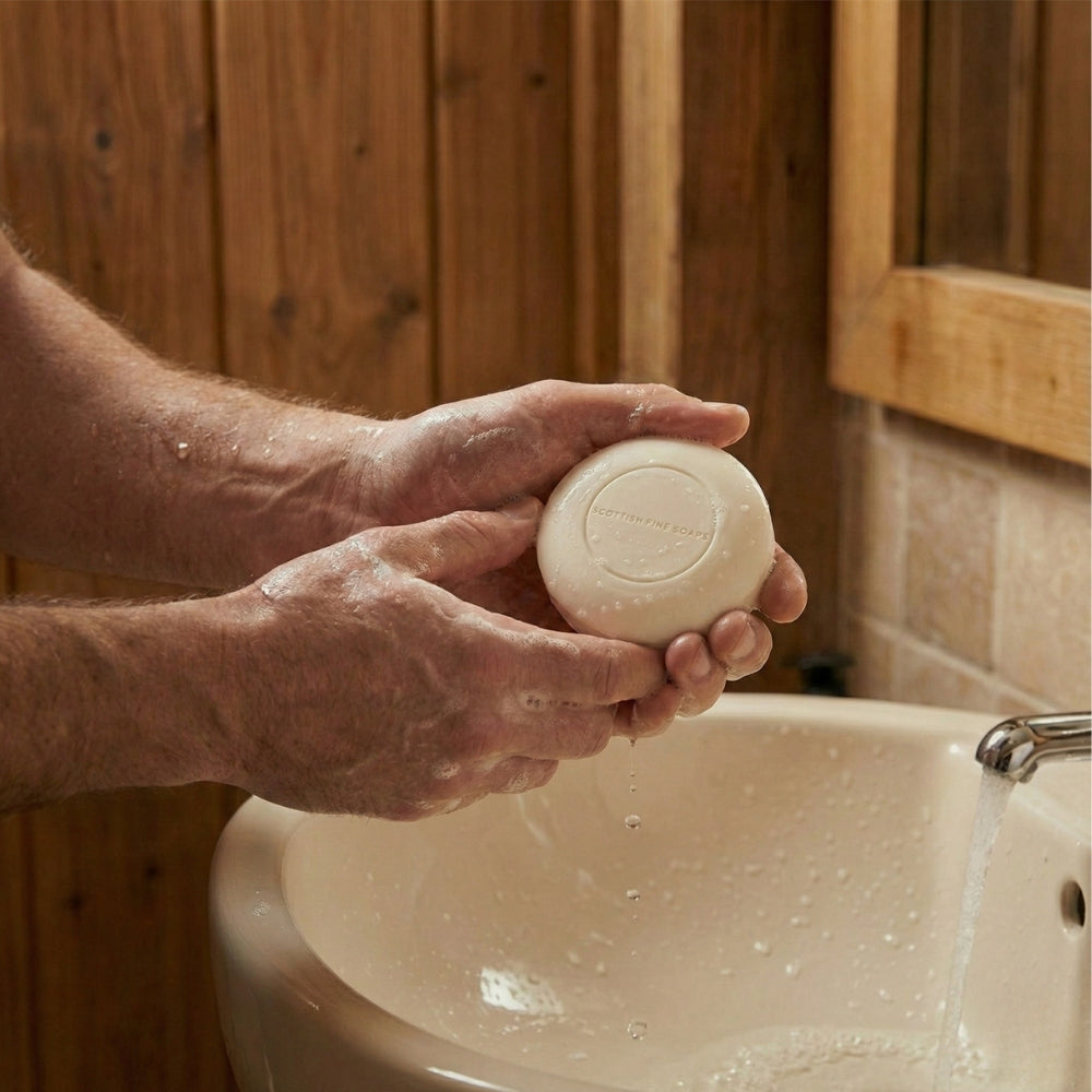 Thistle & Black Pepper Face & Beard Soap 100g