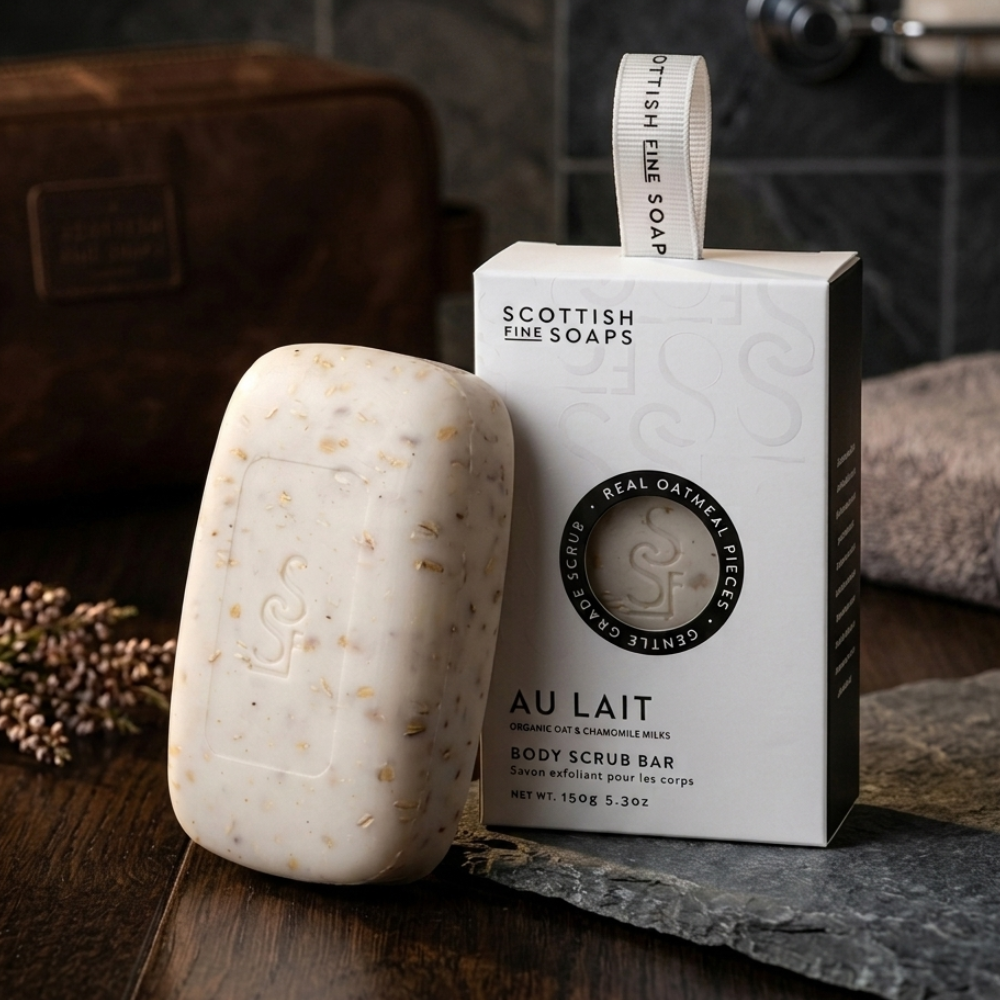 Au Lait Body Scrub Bar 150 g