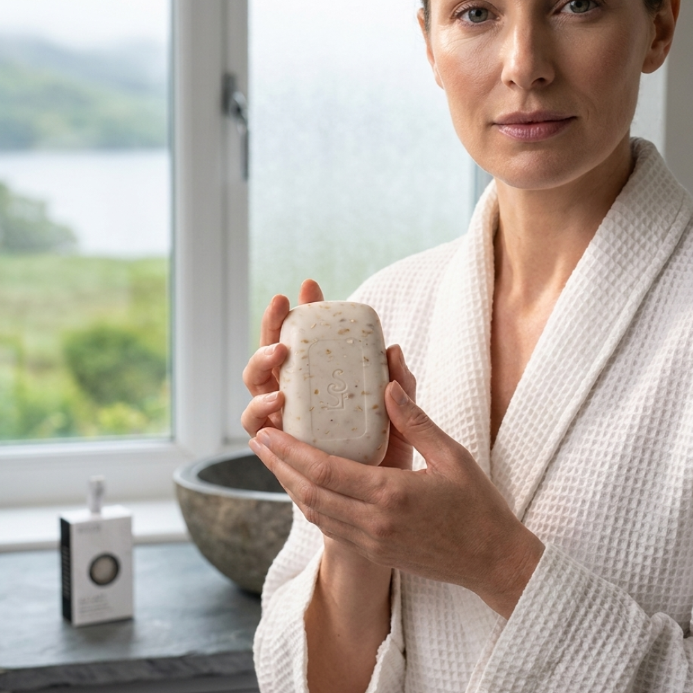 Au Lait Body Scrub Bar 150 g