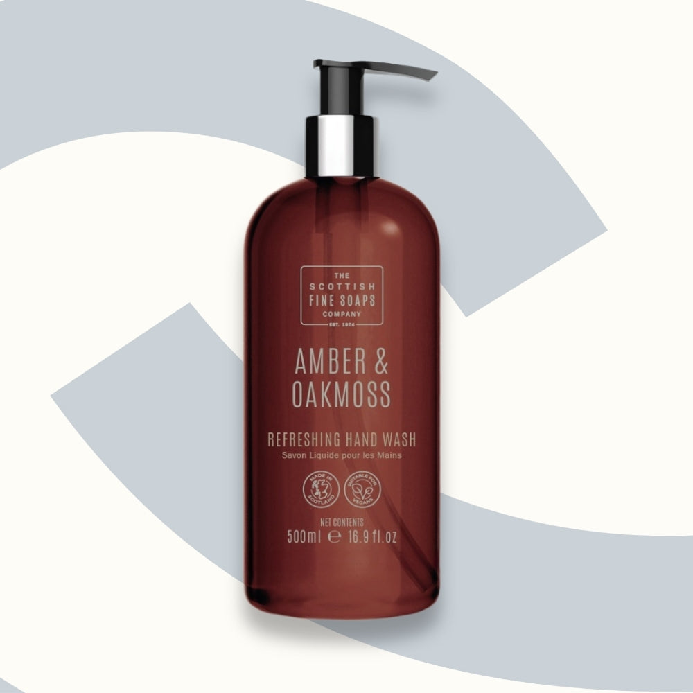 Amber & Oakmoss Refreshing Hand Wash 500ml