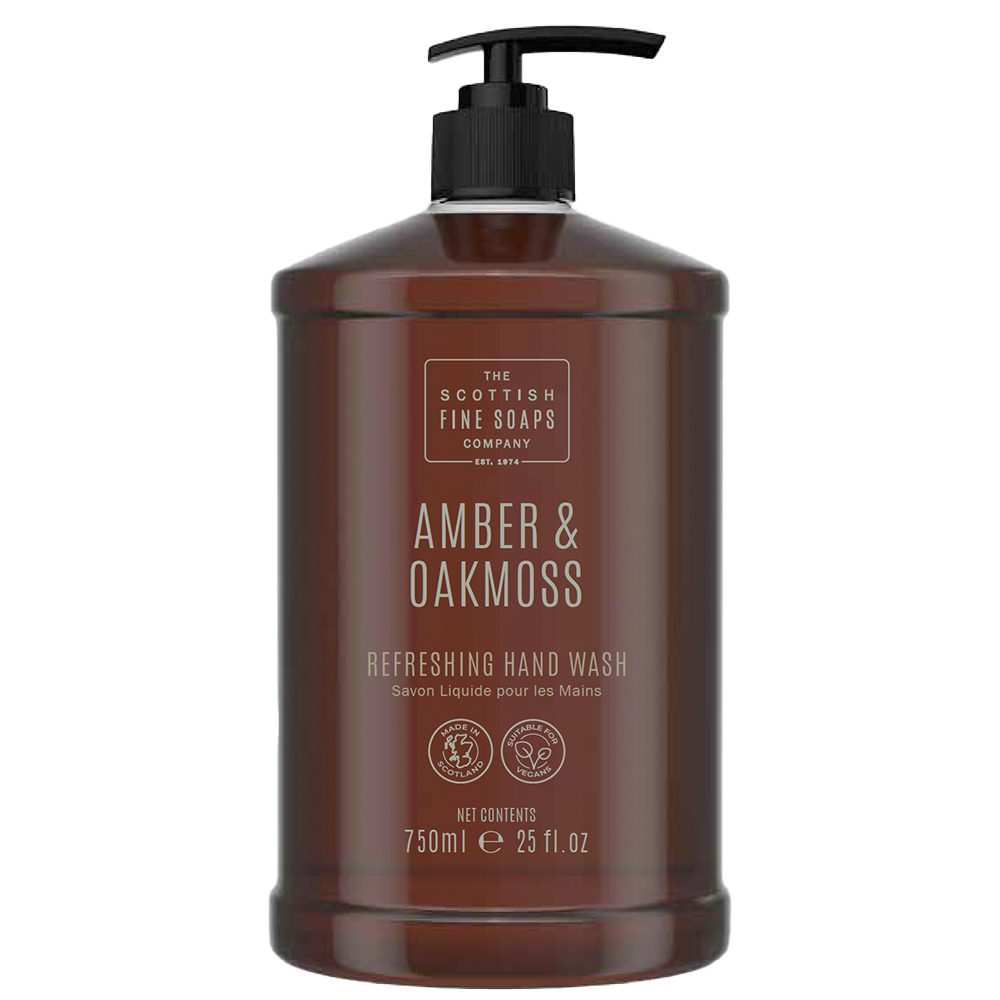 Amber & Oakmoss Refreshing Hand Wash 750ml