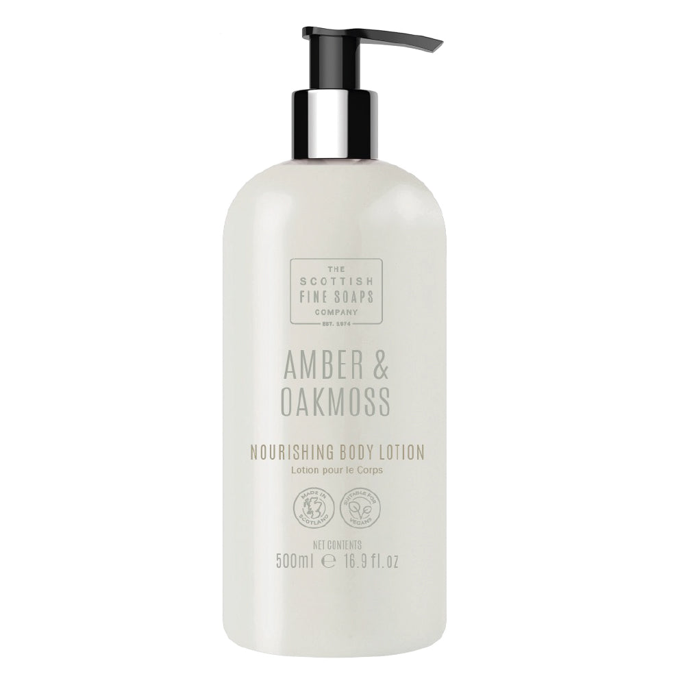 Amber & Oakmoss Norishing Body Lotion 500ml