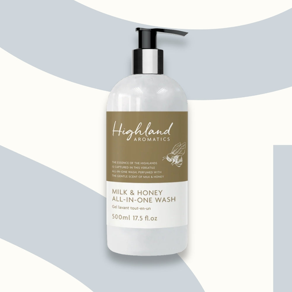 Highland Aromatics - Milk & Honey All In One Wash 500ml