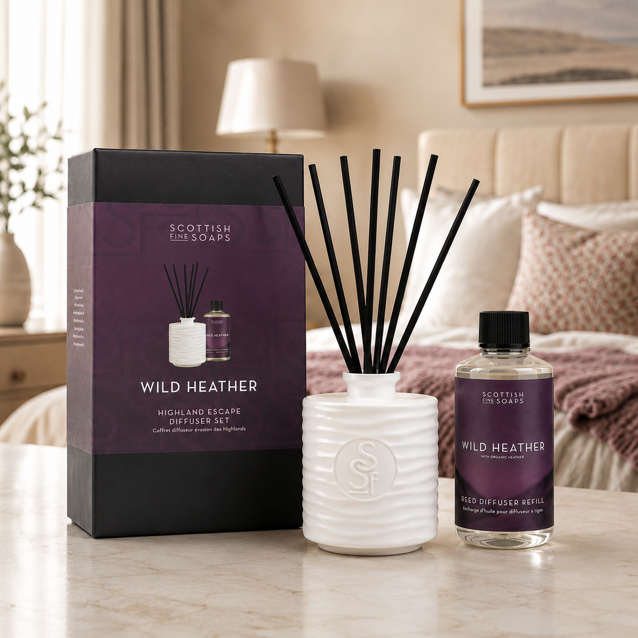Wild Heather Highland Escape Diffuser Set