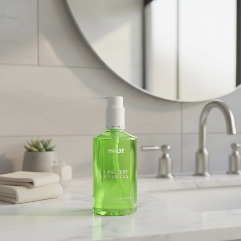 Lime Zest & Vanilla Body & Hand Wash 300ml