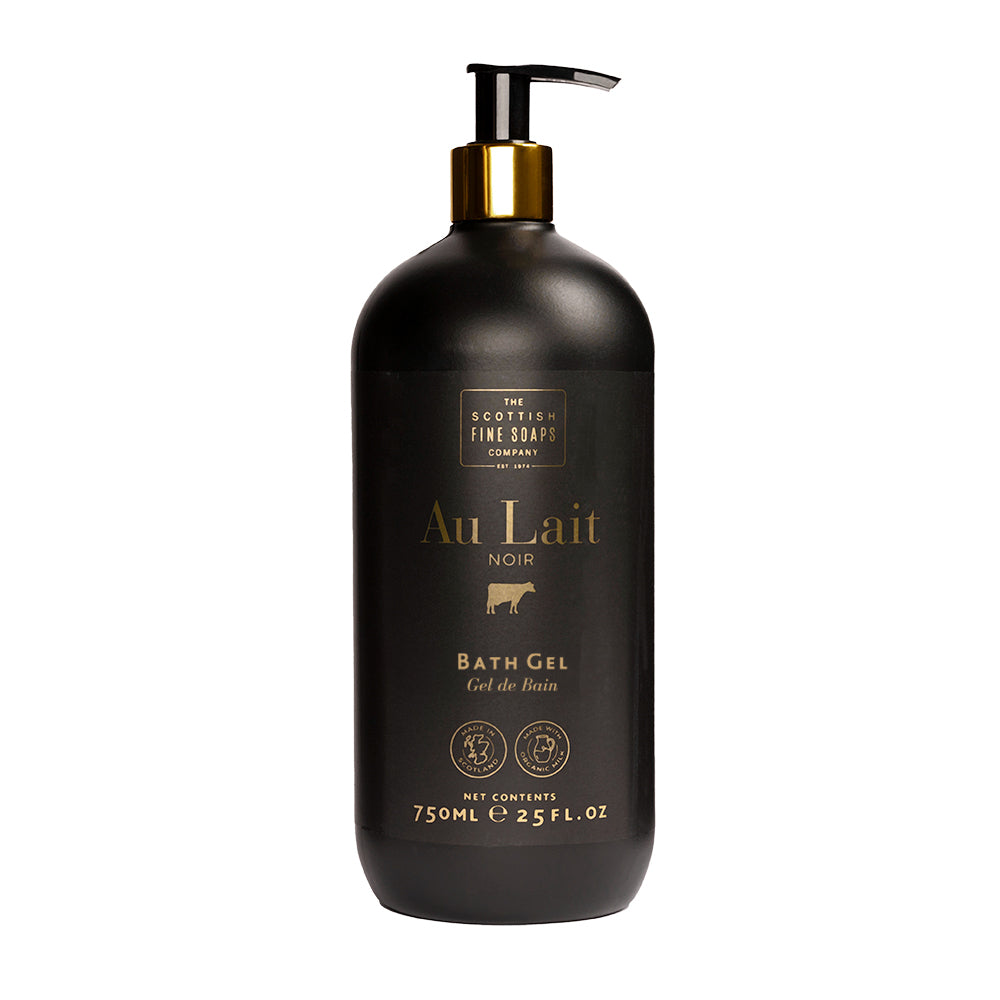 Au Lait Noir Bath Gel 750ml