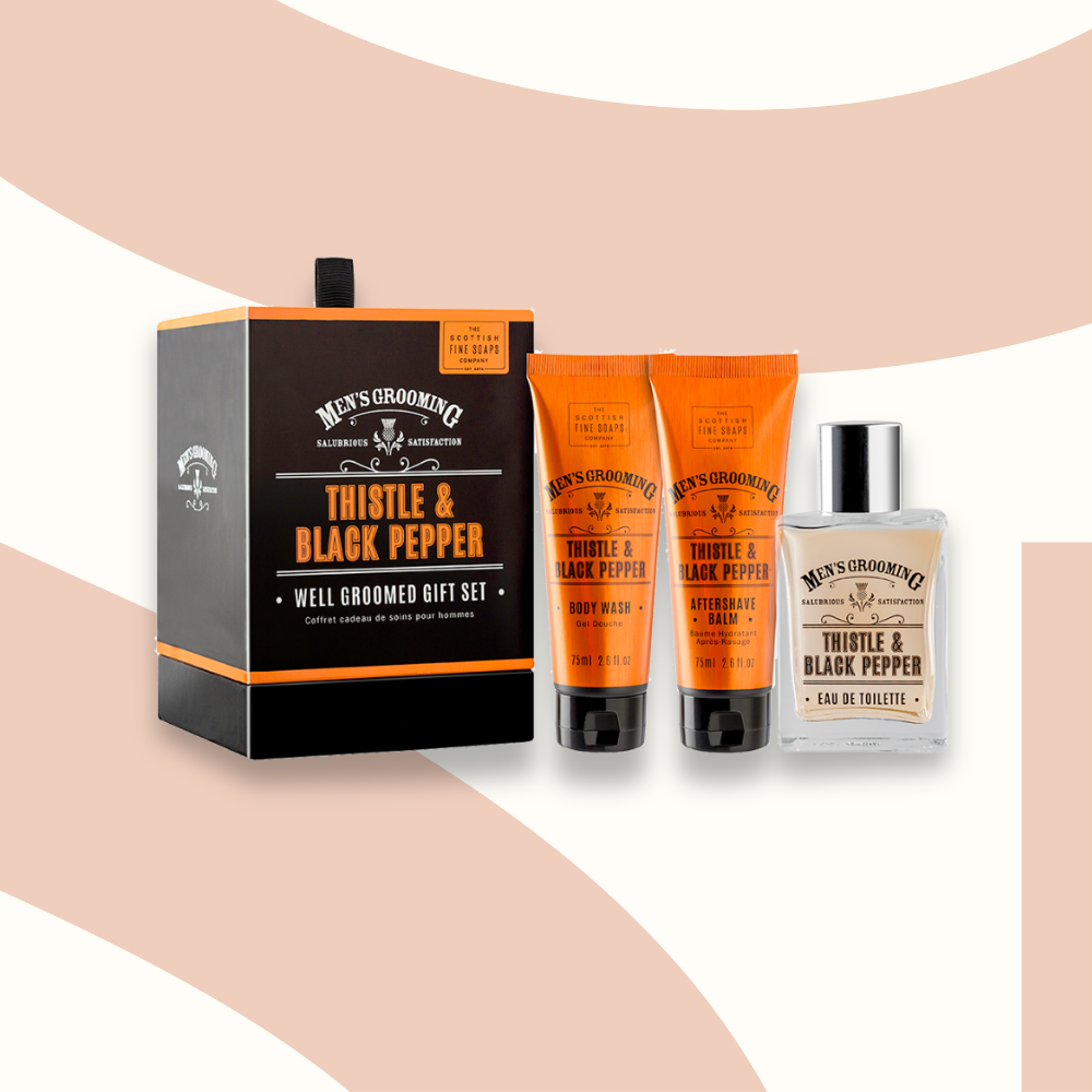 Thistle & Black Pepper Well Groomed Gift Set