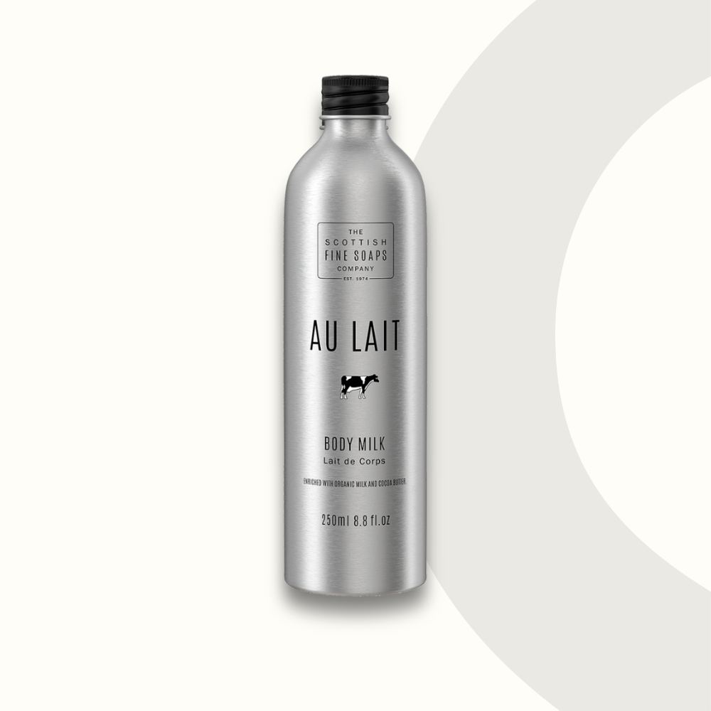 Au Lait Body Milk Tin - 250ml Aluminum Tin