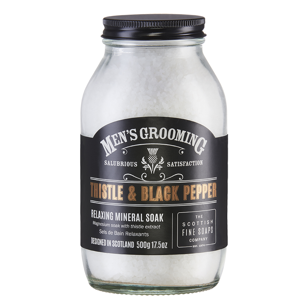 Thistle &amp; Black Pepper Mineral Muscle Soak