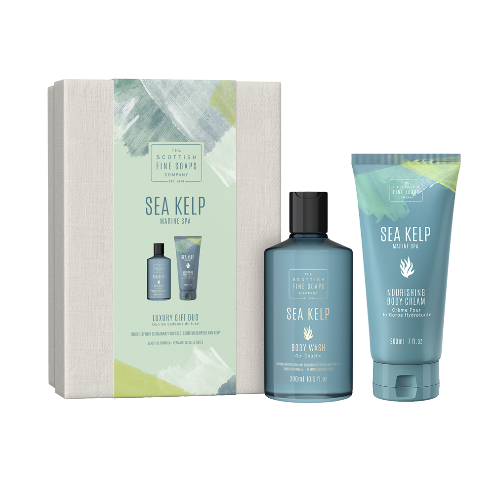 Luxury Gift Duo - Sea Kelp (300ml Body Wash &amp; 200ml Body Cream)