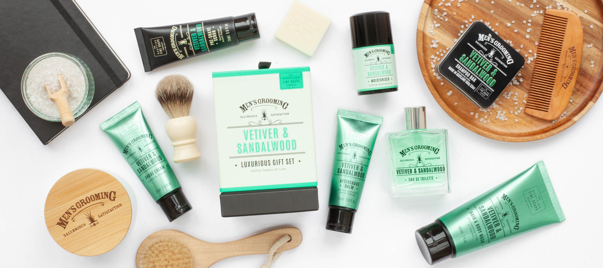 Vetiver & Sandalwood | Scottish Fine Soaps