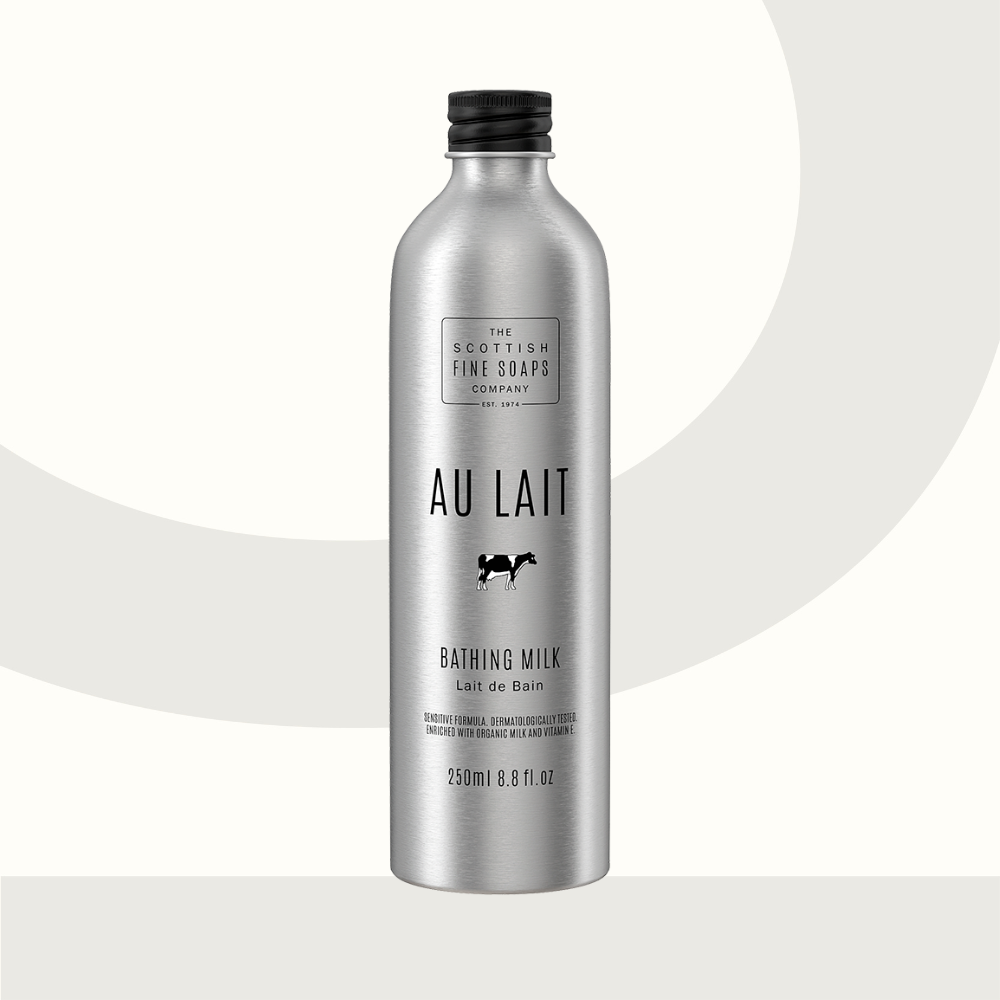 Au Lait Bathing Milk - 250ml Aluminum Bottle