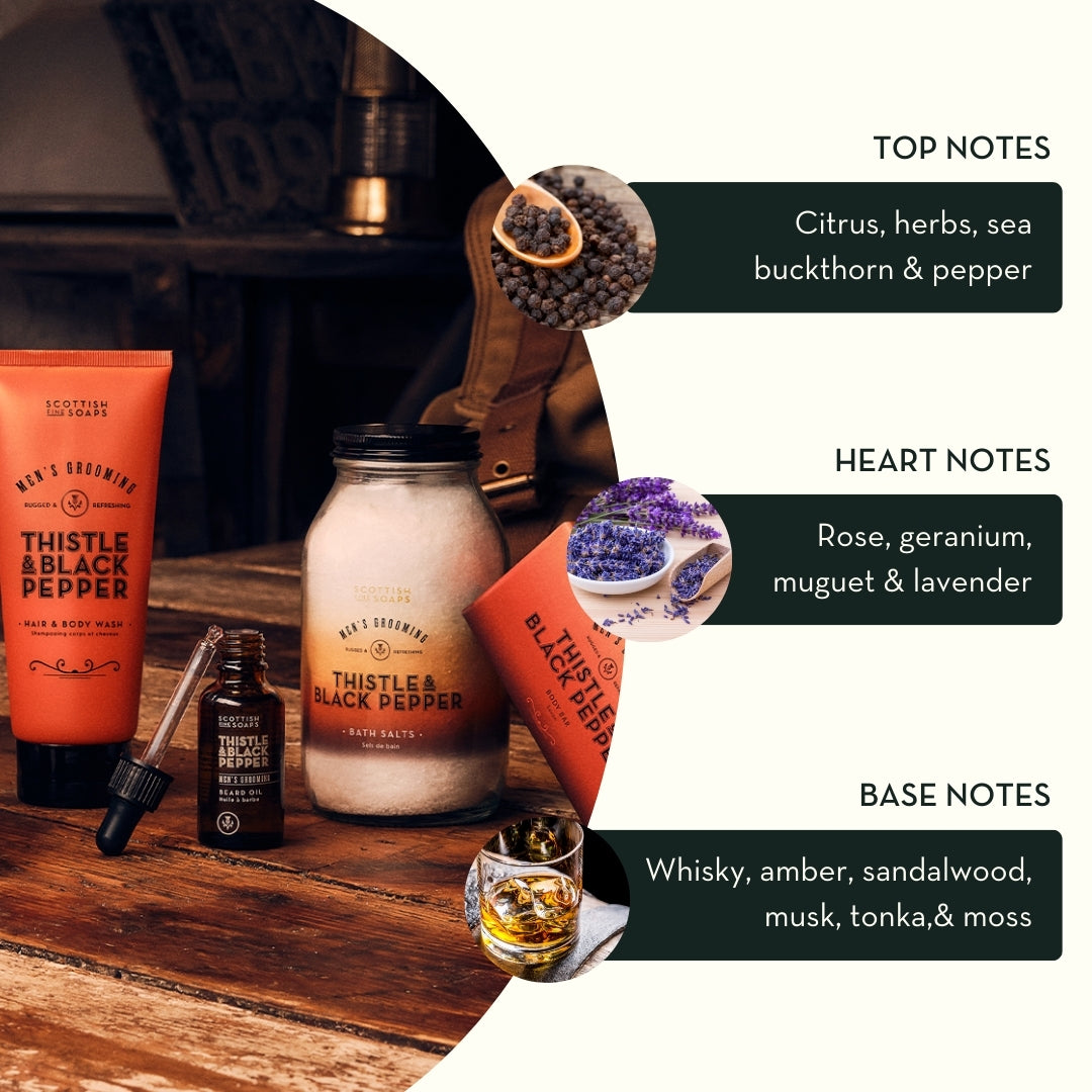 Thistle & Black Pepper Hand Wash 300ml Pump Bottle