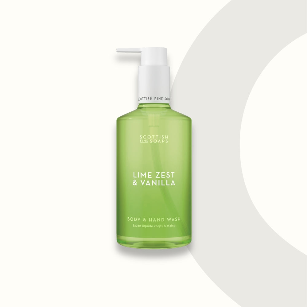 Lime Zest & Vanilla Body & Hand Wash 300ml
