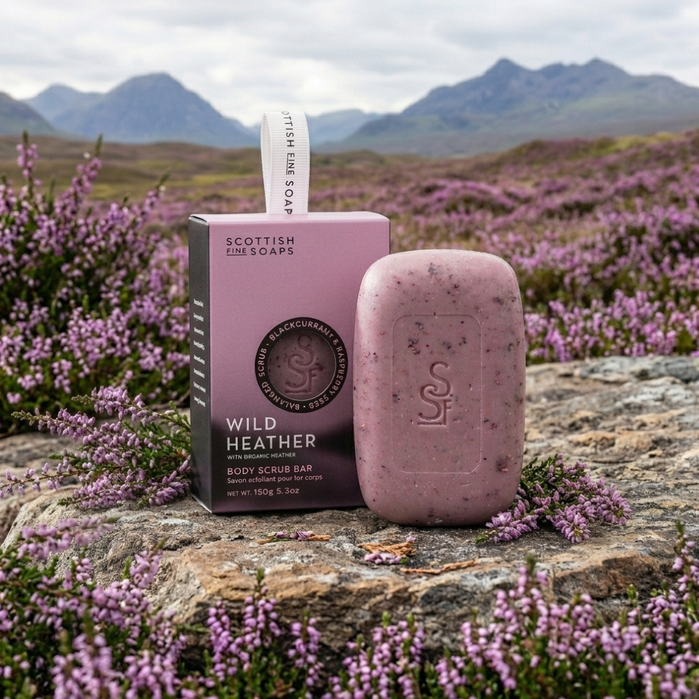 Wild Heather Body Scrub Bar 150 g