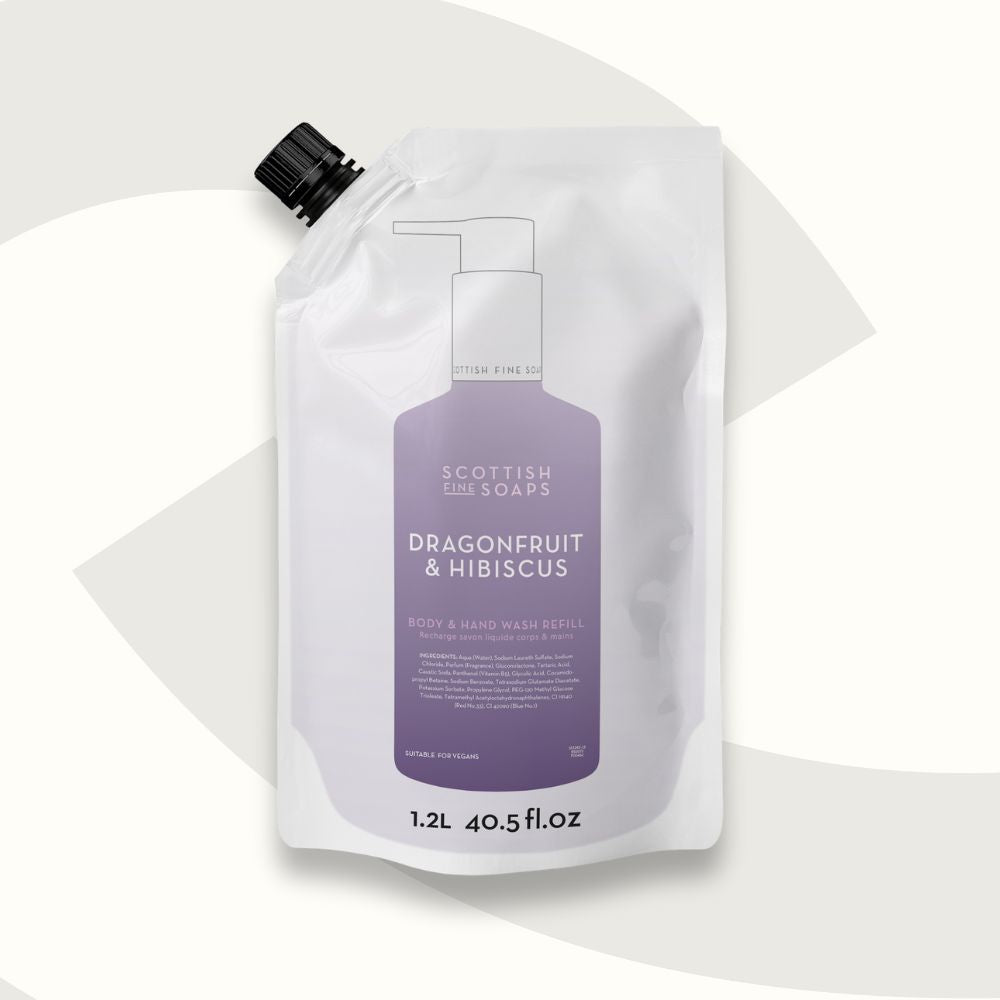 Dragonfruit & Hibiscus Body & Hand Wash 1.2L Refill