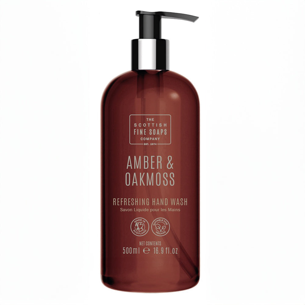 Amber & Oakmoss Refreshing Hand Wash 500ml