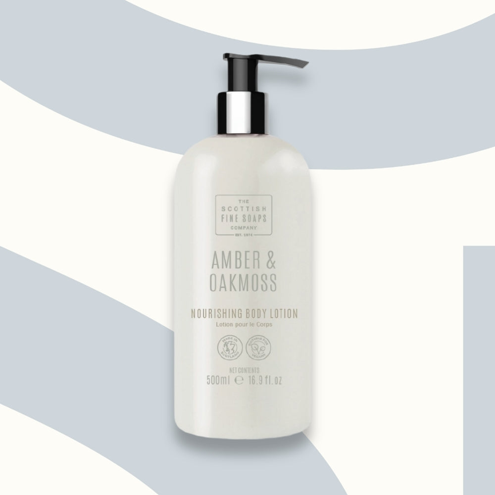 Amber & Oakmoss Norishing Body Lotion 500ml