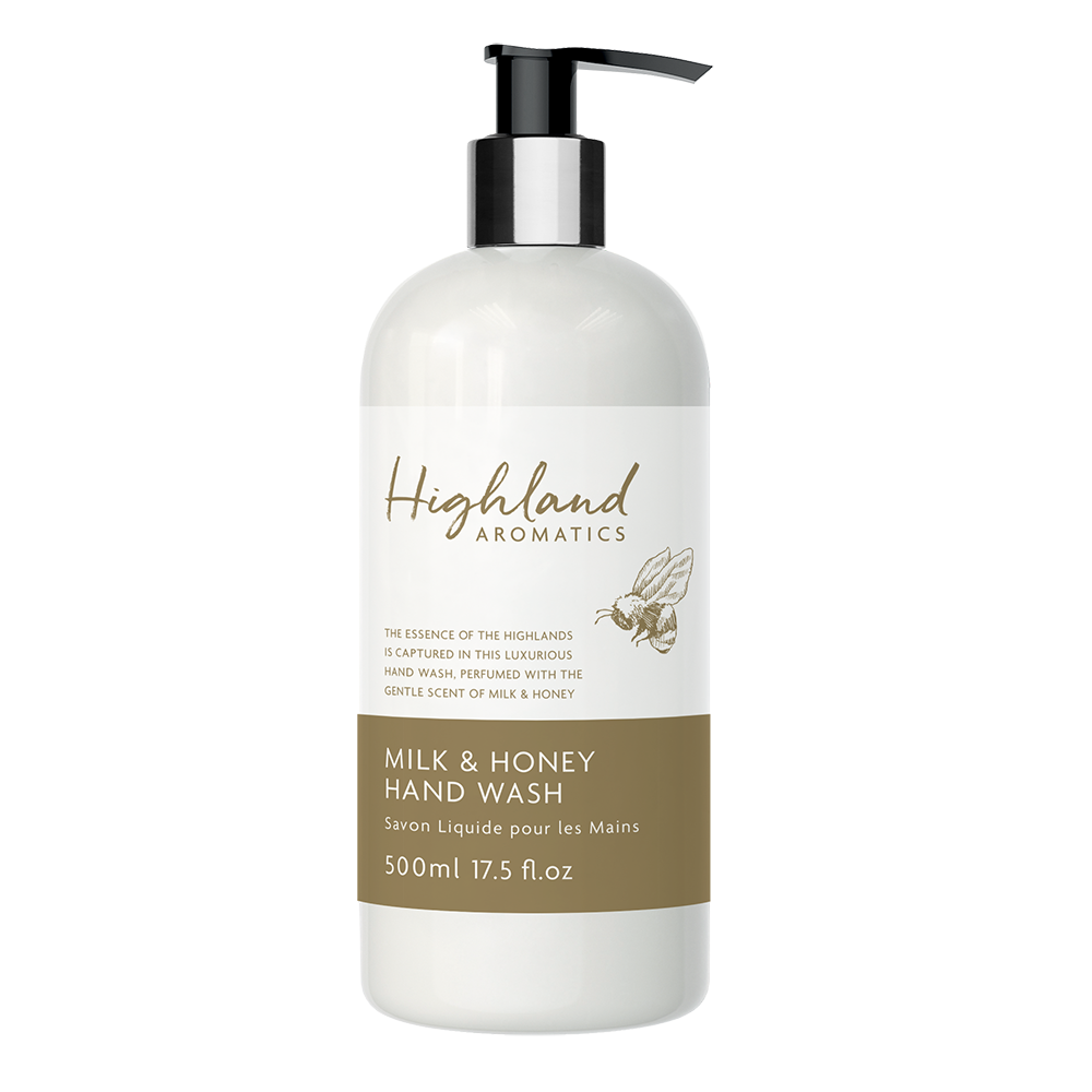 Highland Aromatics - Milk & Honey Hand Wash 500ml