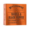 Thistle & Black Pepper Face & Beard Soap - Boxed