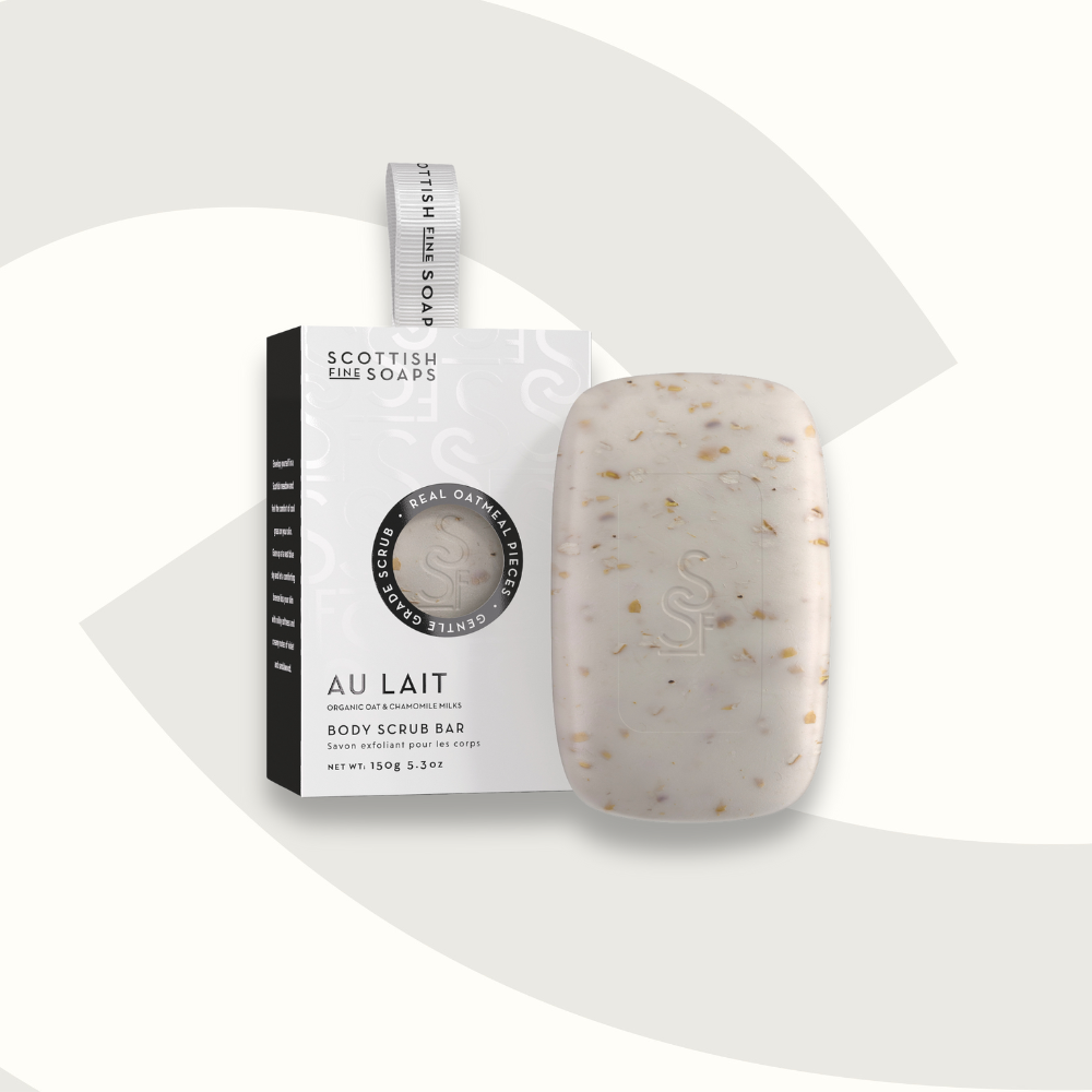 Au Lait Body Scrub Bar 150 g