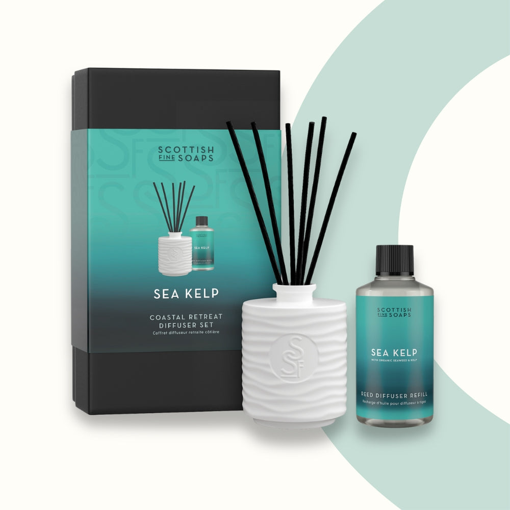 Sea Kelp Coastal Retreat Diffuser Gift Set