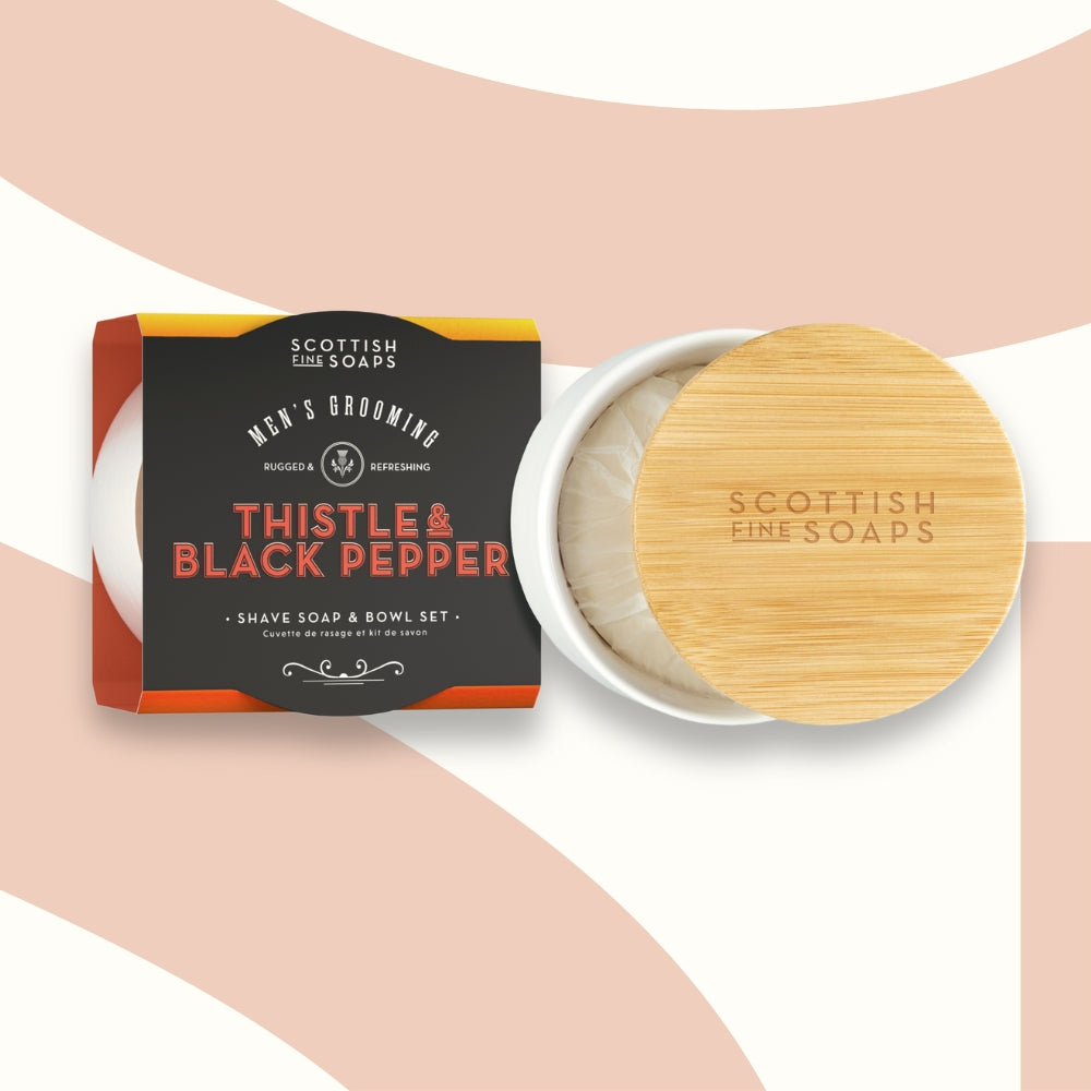 & Shave Soap & Bowl Set