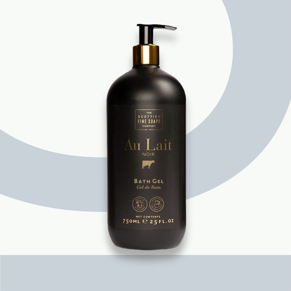 Au Lait Noir Bath Gel 750ml