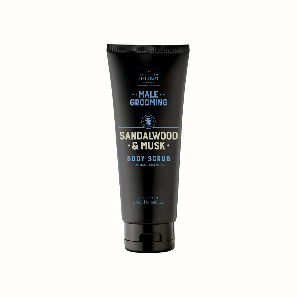 Male Grooming Sandalwood & Musk Body Scrub 200ml