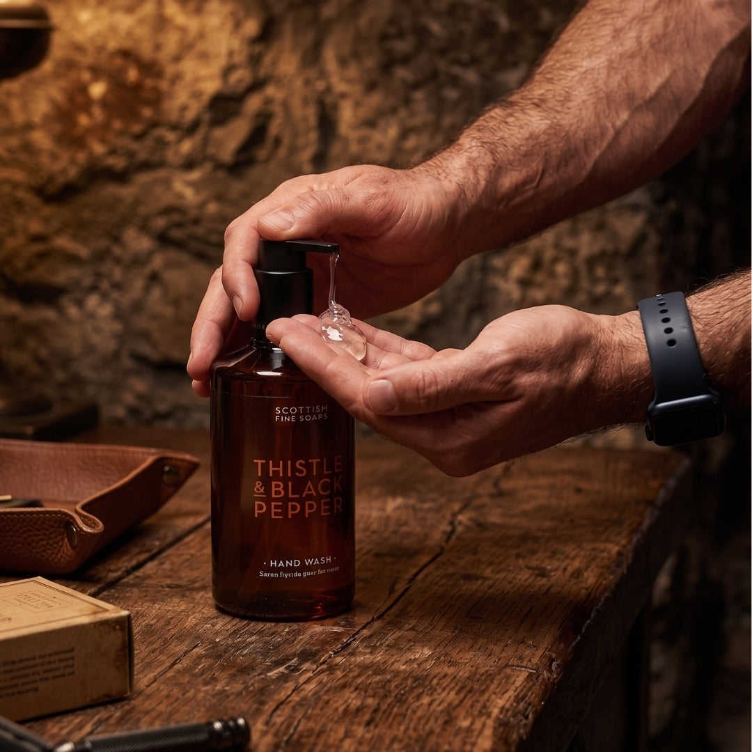 Thistle & Black Pepper Hand Wash 300ml Pump Bottle