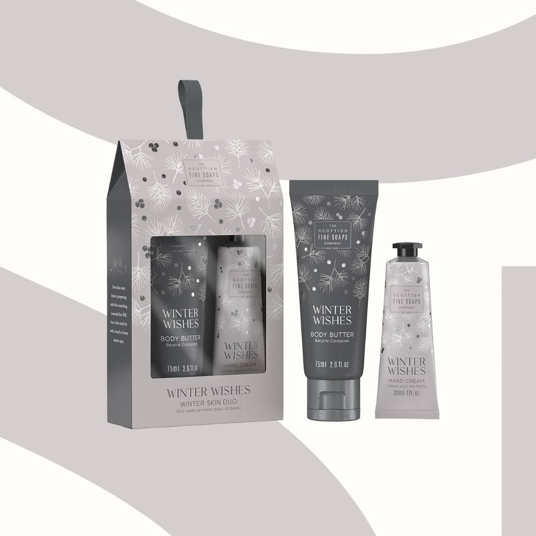 Winter Wishes Skin Care Duo (75ml Body Butter & 30ml Hand Cream)