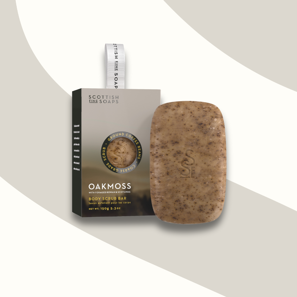 Oakmoss Body Scrub Bar 150 g