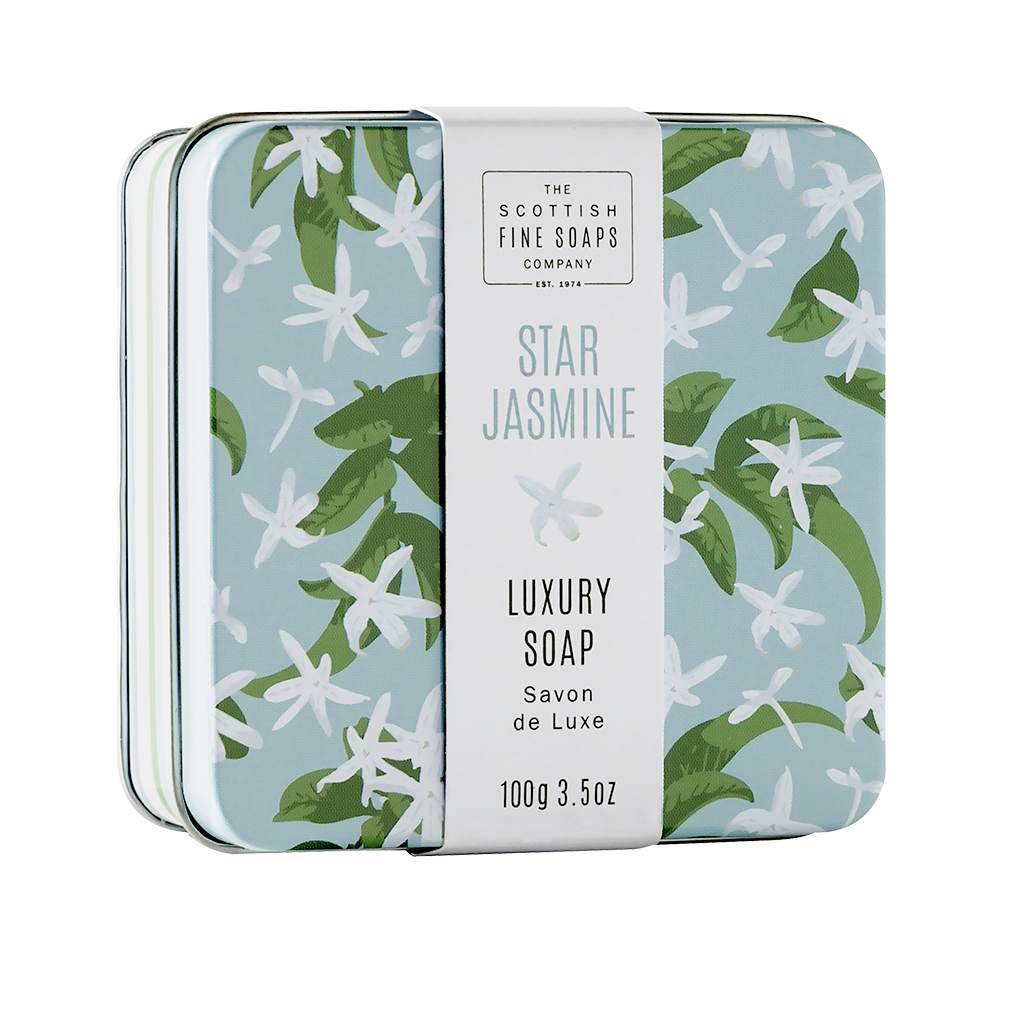 Star Jasmine Soap in a Tin