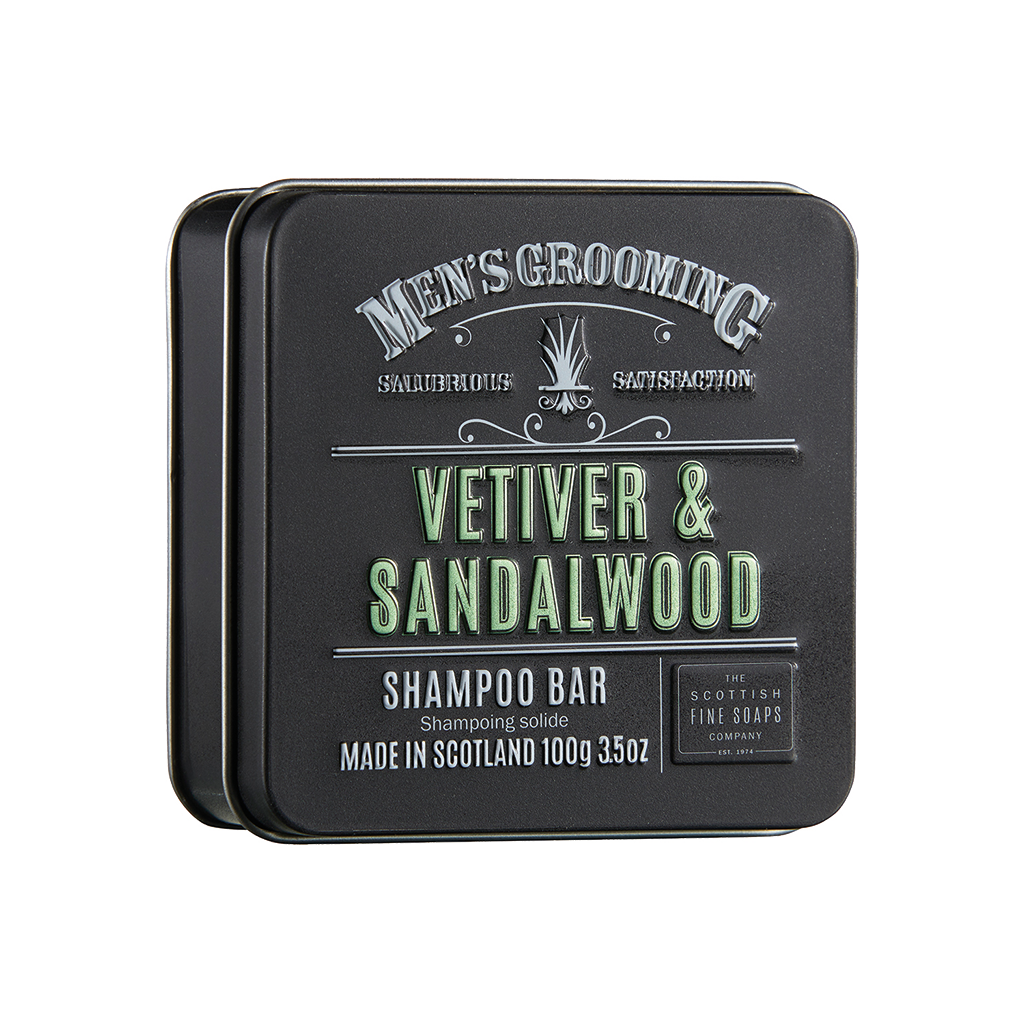 Vetiver &amp; Sandalwood Shampoo Bar