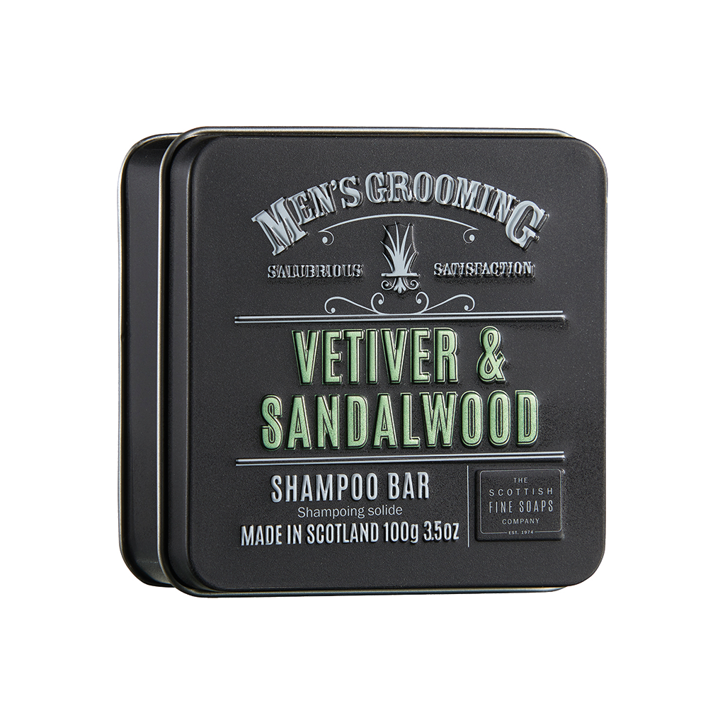 Vetiver & Sandalwood Shampoo Bar