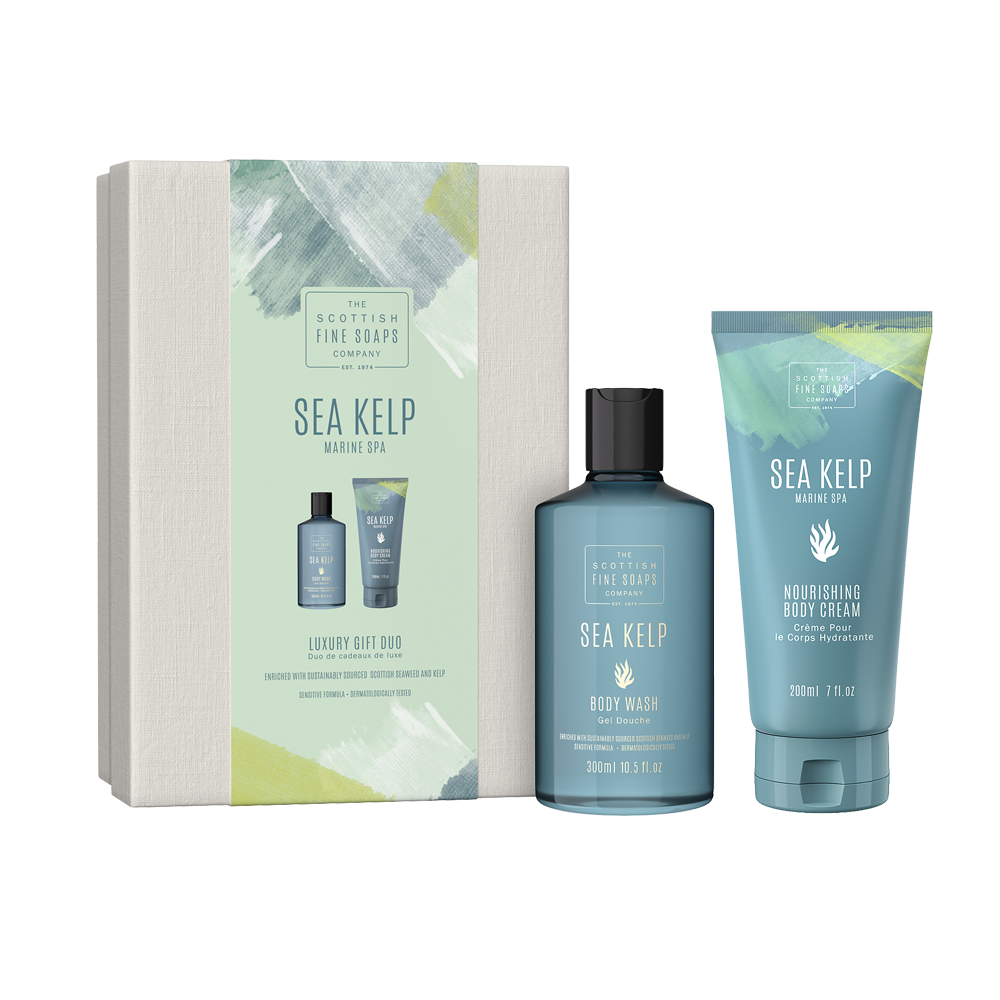 Luxury Gift Duo - Sea Kelp (300ml Body Wash & 200ml Body Cream)