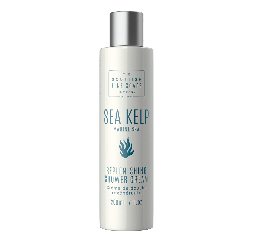 Scottish Fine Soaps Mini-Körperpflegeset Sea Kelp – Körperpeeling & Creme Je 75ml, Verwöhnende Meereskosmetik