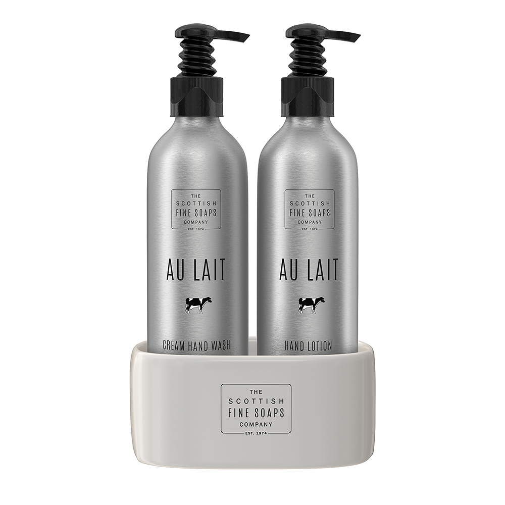 Scottish Fine Soaps Au Lait Hand Care Set The Scottish Fine